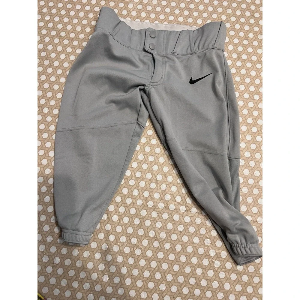 Nike Boys Boys  Baseball Pants Elastic‎ Ankle Engineered Size Small
